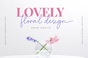 Bellinda Christina + 5 Font Style, a Script Font by Bluestype Studio (Thumbnail 11 of 15)