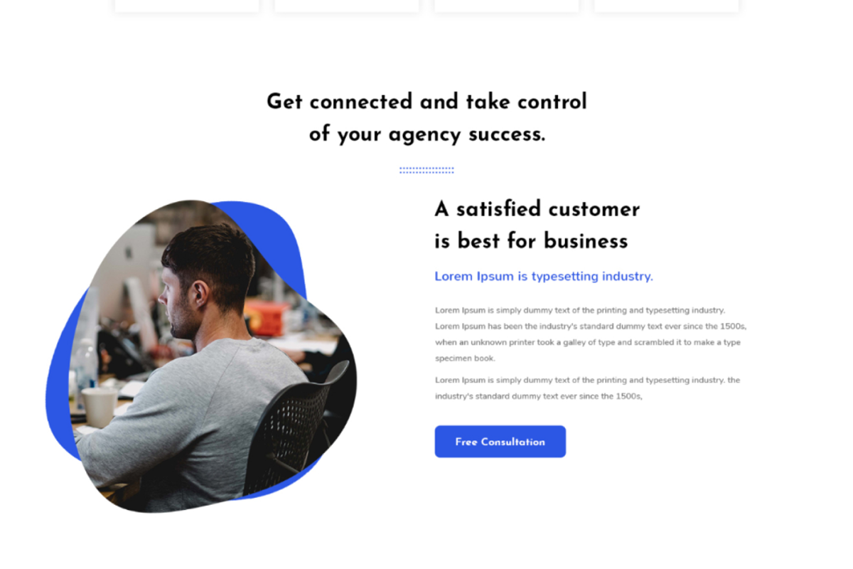 Burans Digital Agency Elementor Kit, a WordPress Template by Techeshta Solutions (Photo 3 of 5)