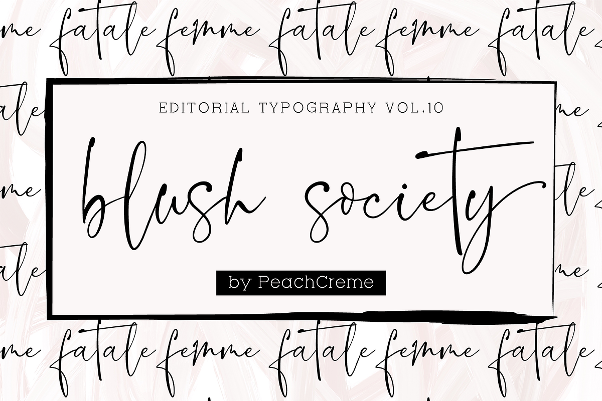 Blush Society // Editorial Vol.10