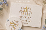 MA AM Wedding Monogram Logo, a Branding & Logo Template by LogoAV (Thumbnail 2 of 6)