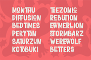 Eventwelfth Bold Playful, a Sans Serif Font by Haps Space (Thumbnail 6 of 10)