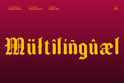 CS Kalena Drawn, a Blackletter Font by Craft Supply Co. (Thumbnail 6 of 8)