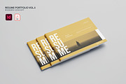 Resume Portfolio Vol.5, a Resume Template by Bewalrus Studio (Thumbnail 1 of 10)