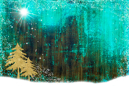Snowy winter landscape background containing winter, snow, and landscape, a Holiday Photo by MARUBAKIS