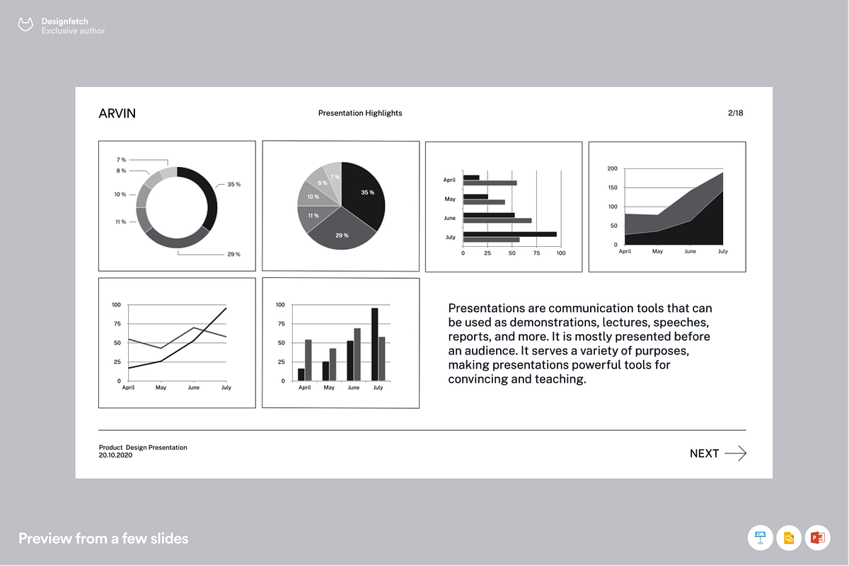 Business Strategy presentation, a Presentation Template by Oday Noon (Photo 8 of 11)