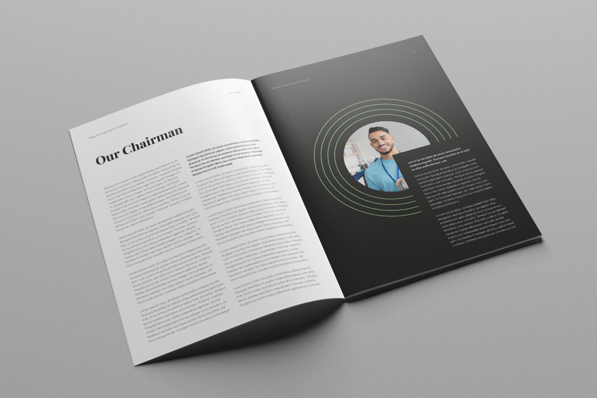 Nonprofit Brochure | Canva & Word, a Brochure Template by HiveArts (Photo 3 of 11)
