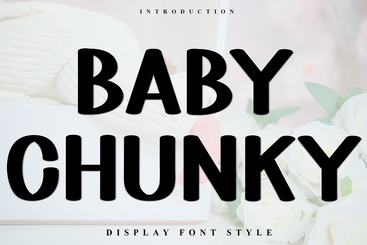 Baby Chunky, a Script Font by FreshTypeINK (Photo 1 of 8)