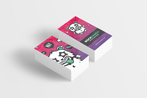 Cute Monsters Business Card Bundle