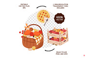 Autumn Clipart Set, a Seasonal Illustration by vik.stock (Thumbnail 5 of 8)