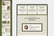 Wellness & Life Coach Website, a Wix Template by Kitteeh (Thumbnail 16 of 20)