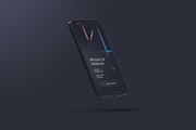 Dark iPhone 14 Pro Mockup Set, an iPhone Mockup by Deeplab (Thumbnail 7 of 15)