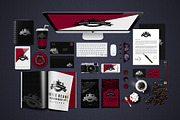 Coffee Stationery Mockup, a Cups & Container Mockup by MergeIdea (Thumbnail 1 of 2)