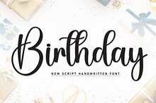 Birthday | Script Font