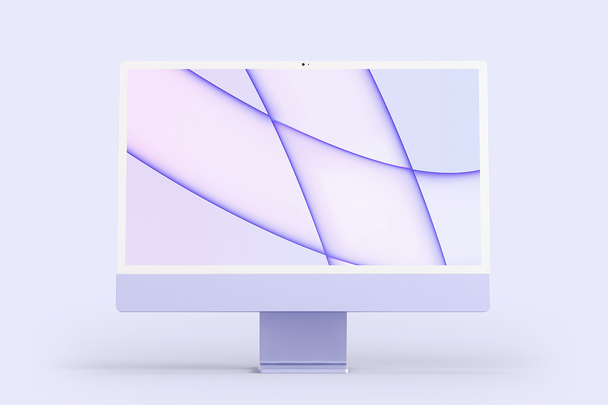 Realistic iMac 24-inch (2022) Mockup, a Books & Magazine Mockup by Smotrow Related (Photo 5 of 8)