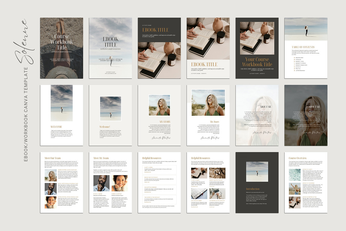 Solenne Canva Template Bundle, a Marketing Template by DESIGN BY nube (Photo 12 of 16)