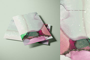 Alcohol ink background collection, a Texture Illustration by Mona Ahmed (Thumbnail 7 of 12)