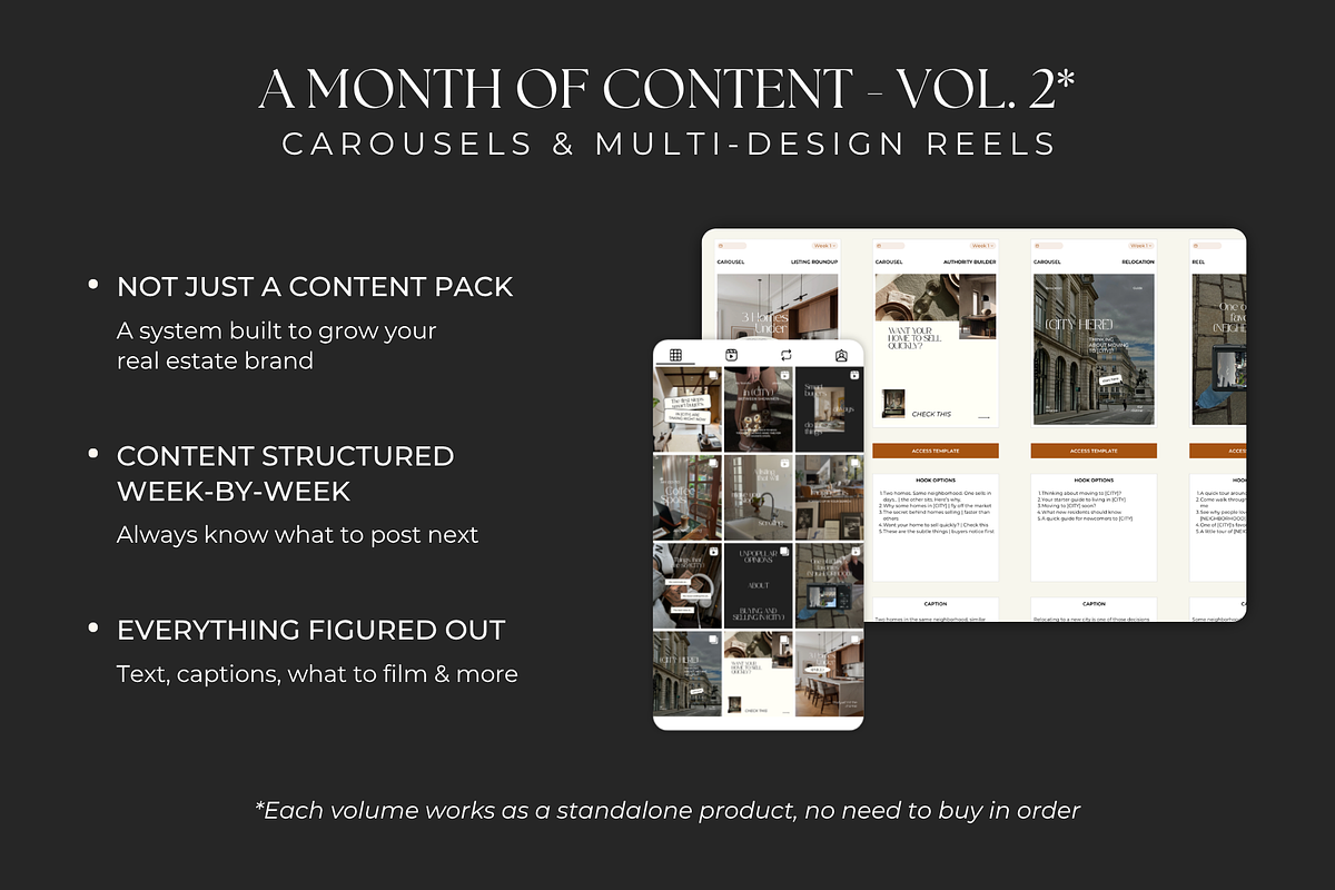 Instagram Templates for Real Estate, a Social Media Template by Meraki Templates (Photo 2 of 9)