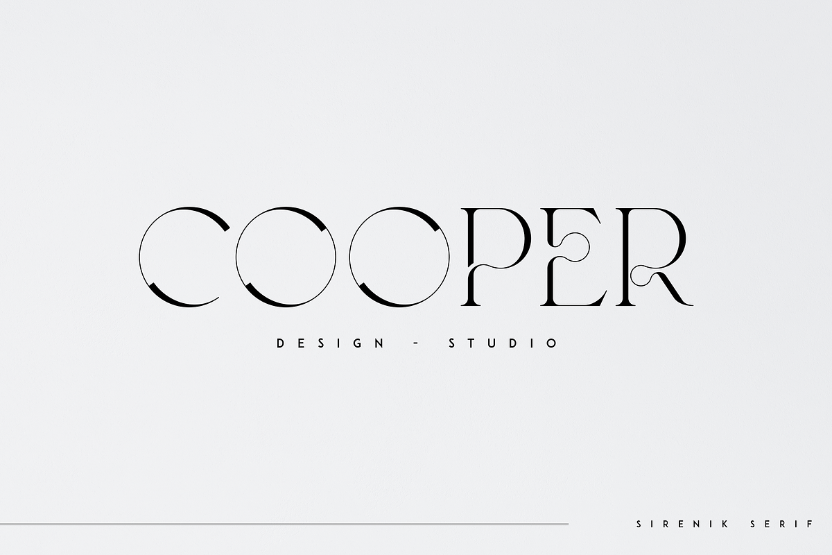 Sirenik - elegant serif typeface, a Serif Font by Only Fonts (Photo 7 of 11)