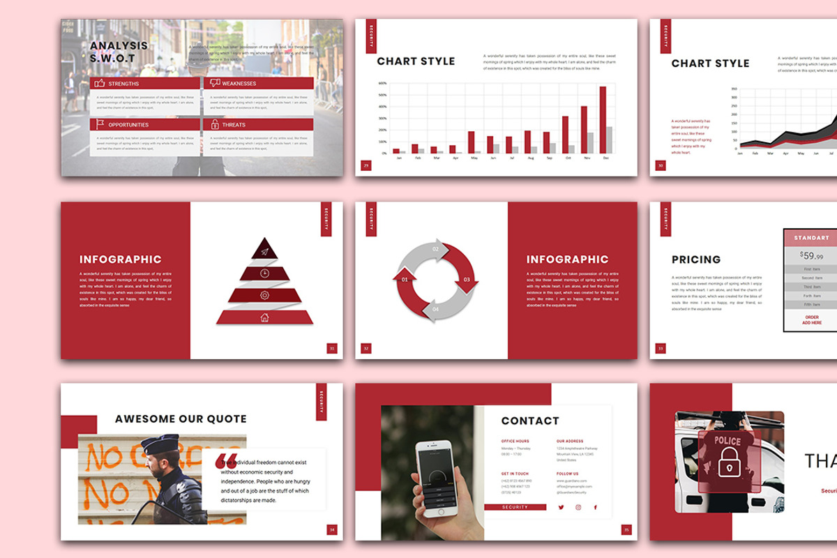 Guardian - Security keynote, a Presentation Template by Raseuki (Photo 6 of 6)