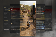Crownfall Dark Fantasy RPG Game UI, an UI Kit Template by Timber Store (Thumbnail 2 of 8)