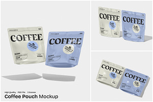 Coffee Pouch Mockup, a Packaging Mockup by Unerispace
