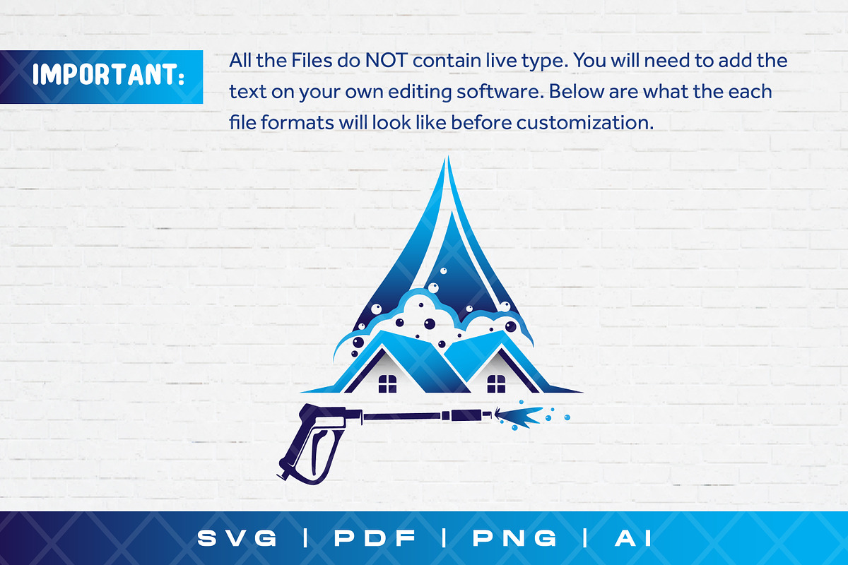Professional Pressure Washing Logo, a Branding & Logo Template by Guavanaboy (Photo 2 of 4)