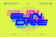 NCL RABEGS - Cyberpunk Font, a Sans Serif Font by Enxyclo Studio (Thumbnail 9 of 12)