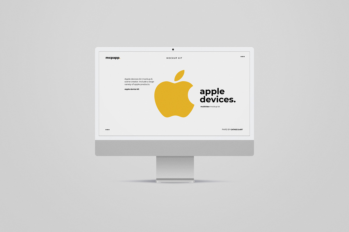 Apple Devices Mockup Kit, a Pens & Pencil Mockup by Catkie - Digital Art (Photo 13 of 26)
