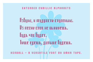 Kendall Display Font