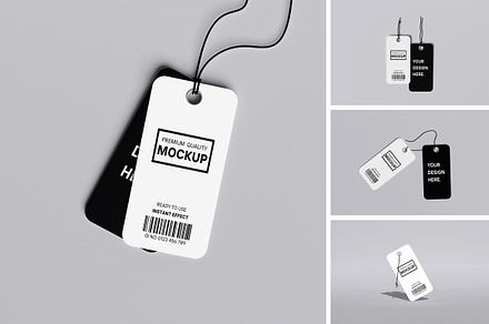 Label Tag Mockup