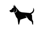 Dog Portrait Silhouette Bundle, an Illustration by jahid234 (Thumbnail 27 of 37)