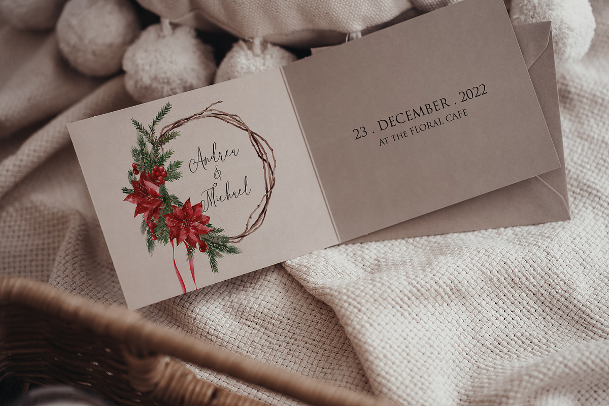 Watercolor clipart - Christmas, a Decorative Illustration by Beigetime (Photo 12 of 16)