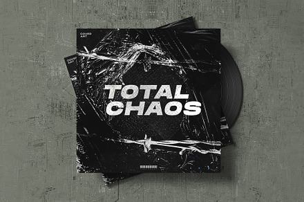 Total Chaos Album Cover Art, a Social Media Template by PremadePixels.com