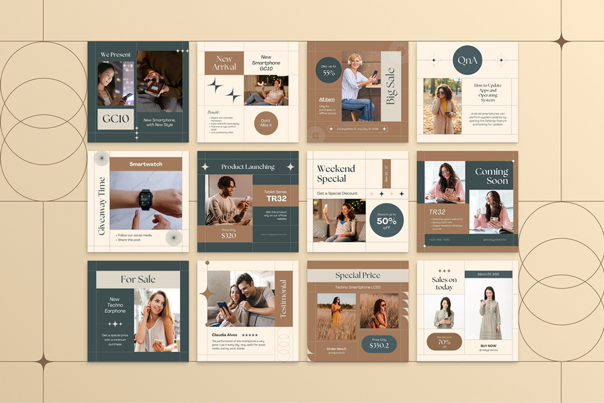 Brand Concept Kit Canva Template, a Social Media Template by Brandearth RRGraph (Photo 6 of 8)