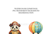25 Cute Panda Clipart, an Animal Illustration by Pati Charm Studio (Thumbnail 5 of 8)
