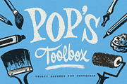 Pop's Toolbox for Photoshop, a Brush Add-On by Sean Tulgetske (Thumbnail 1 of 8)