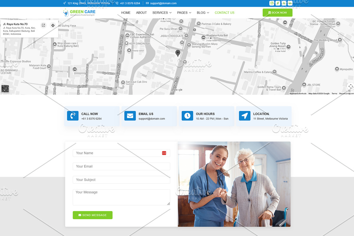 Home Care & Private Nursing Template, a WordPress Template by HasnainDEV (Photo 5 of 5)