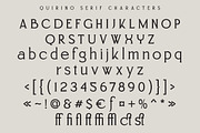 Quirino - Serif Typeface, a Serif Font by roomspace creative lab (Thumbnail 13 of 13)