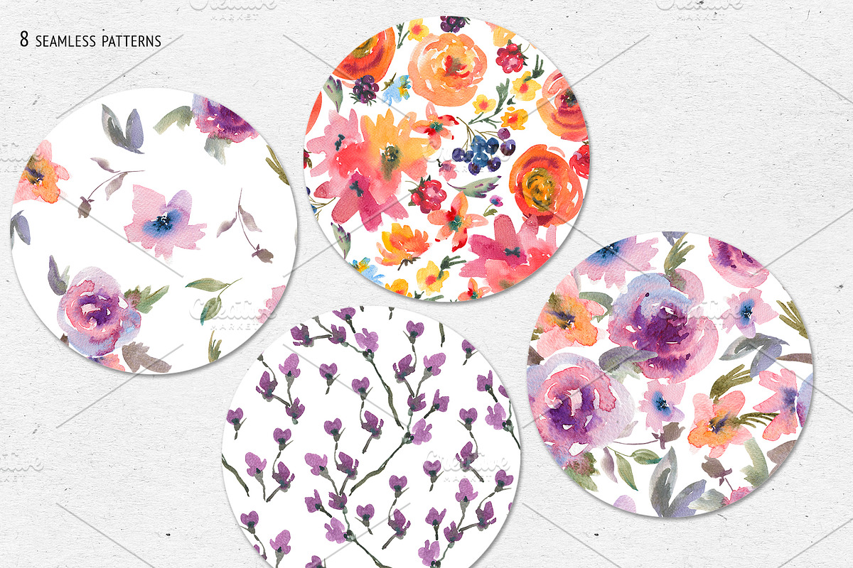 Modern Summer Flowers, an Illustration by Belusuab (Photo 10 of 14)