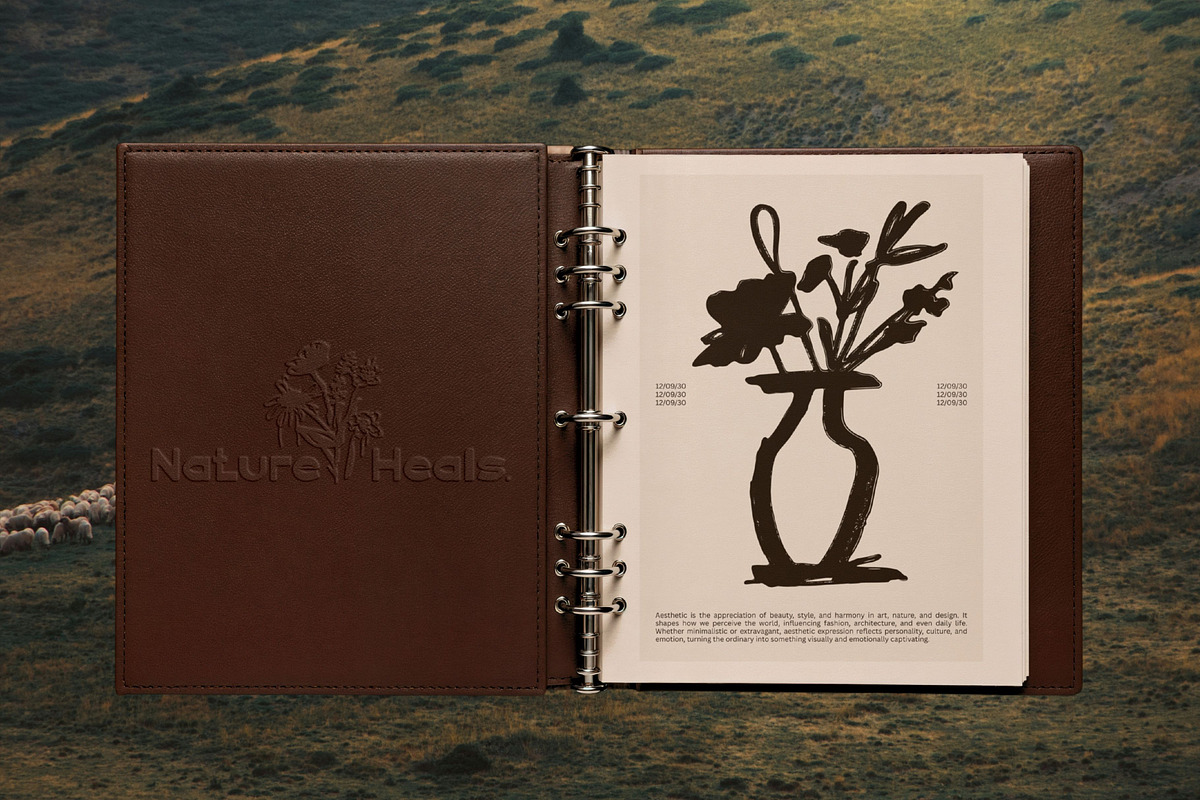 Bloom: 80 Ink Botanical Pack, a Decorative Illustration by Veyla (Photo 6 of 17)