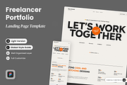 Juan Arnold - Freelancer Portfolio, a Landing Page Template by SLAB! Design (Thumbnail 1 of 4)