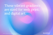 Bright & Luminous Radial Gradients, a Background Graphic by Komet & Flicker (Thumbnail 9 of 14)