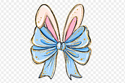 Easter coquette PNG clipart, a Seasonal Illustration by LoLoArt (Thumbnail 2 of 3)