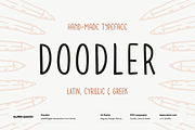 Doodler Playful Handwritten Typeface, a Handwritten Font by alpercakici (Thumbnail 1 of 20)