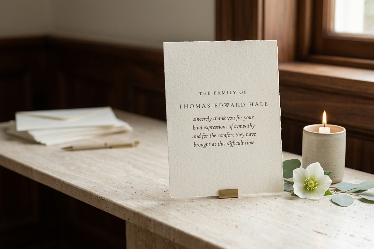 Memorial Stationery 100 Templates V2, an Invitation Template by pawellpi (Photo 28 of 90)