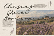 Prague | 02 Font with Swash, a Script Font by Metasena Typefoundry (Thumbnail 6 of 10)