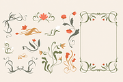 Art Nouveau Frames & Ornaments, a Decorative Illustration by Anna Studio (Thumbnail 8 of 12)