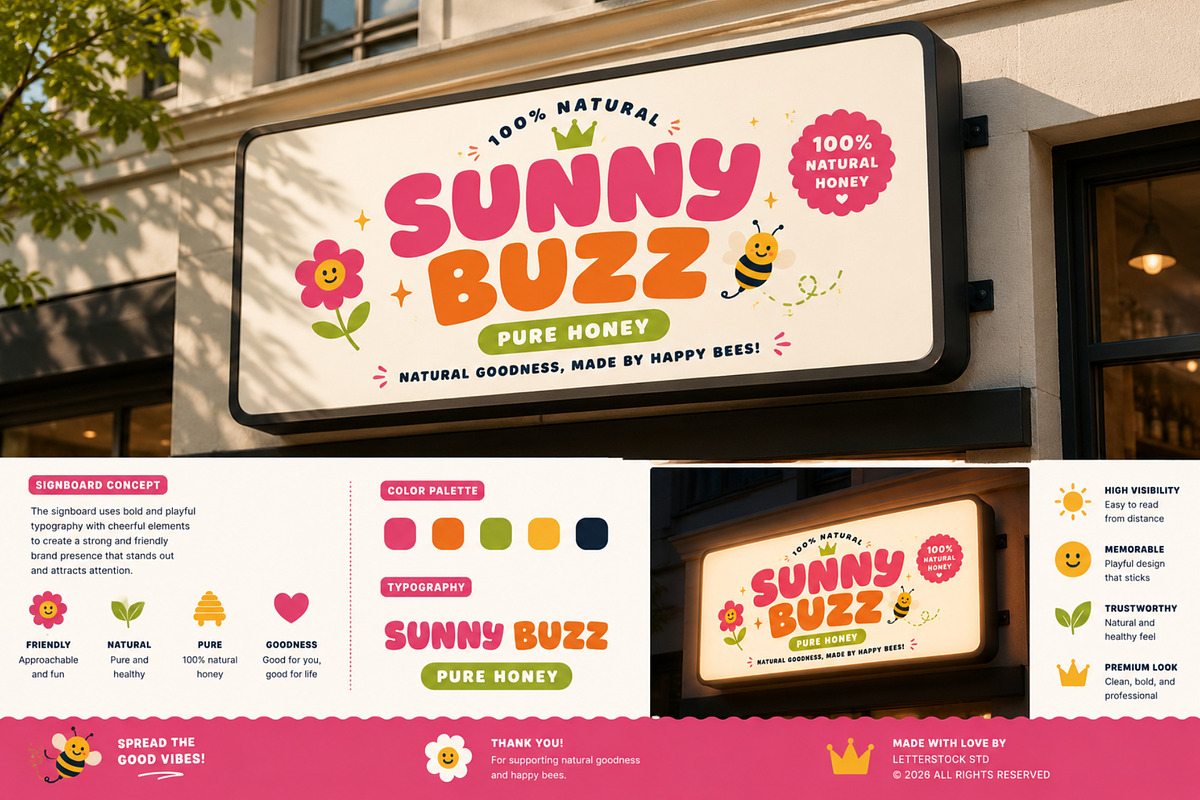 Jolly Blast - Decorative Font, a Sans Serif Font by LetterStock (Photo 5 of 7)