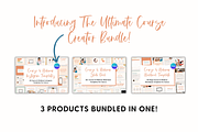 Canva Course Creator Bundle, a Marketing Template by The Template Lounge (Thumbnail 2 of 13)