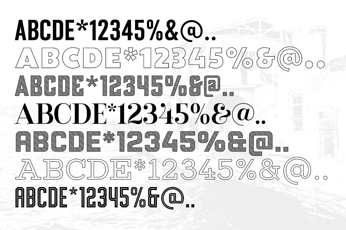 Vourla Font Collection preview 2